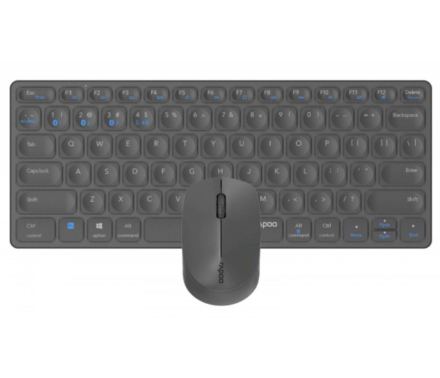RAPOO Zestaw bezprzewodowy MULTIMODE 9600M Blade - 1071795 - zdjęcie 2